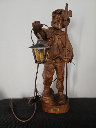 Nachtwächter holzfigur - nachtwächter,