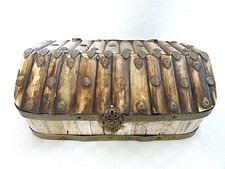 Schatulle aus Bein/Knochen mit