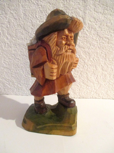 Handgeschnitzte holzfigur - handgeschnitzte,