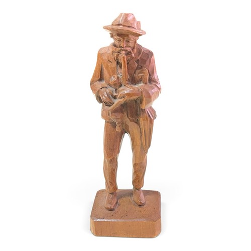 Holzfigur alter mann mit - mann,