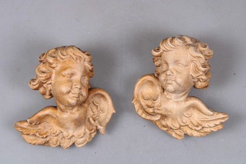 Holzfigur putte putto - putte,