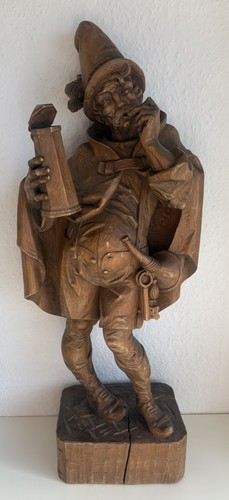 Nachtwächter holzfigur - nachtwächter,