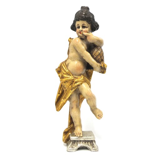 31cm holzfigur honigschlecker - 31cm,
