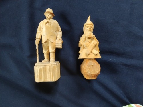 Alte holzfiguren unikate - 2,