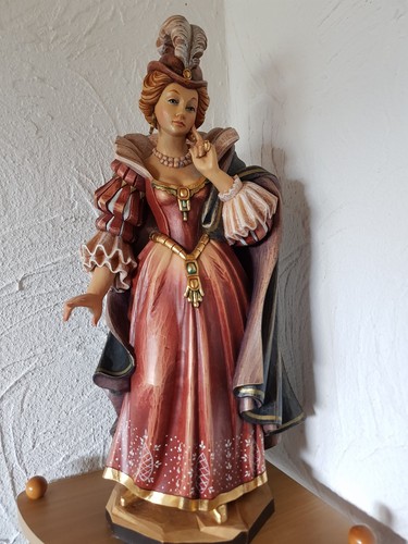 Große holzfigur - 52, cm