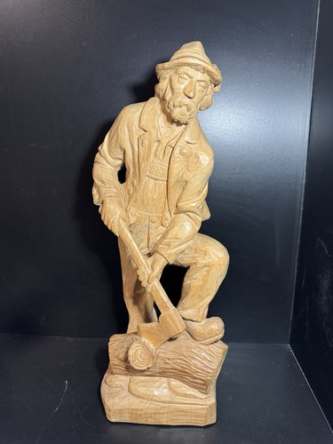 Handgeschnitzter holzknecht - handgeschnitzter,