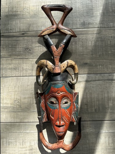 Afrikanische maske holz - maske,