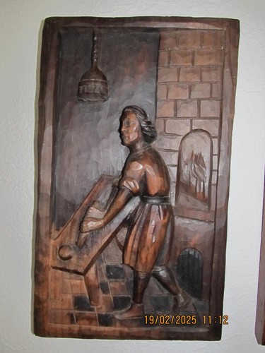 Holzbild geschnitzt 150 jahre - 150,